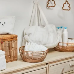 Sac à langer en sherpa blanc - Songes