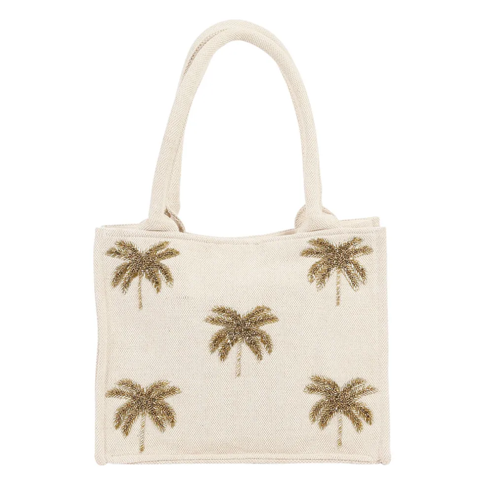 Sac aurore en coton et jute écru - Tropic Etoile