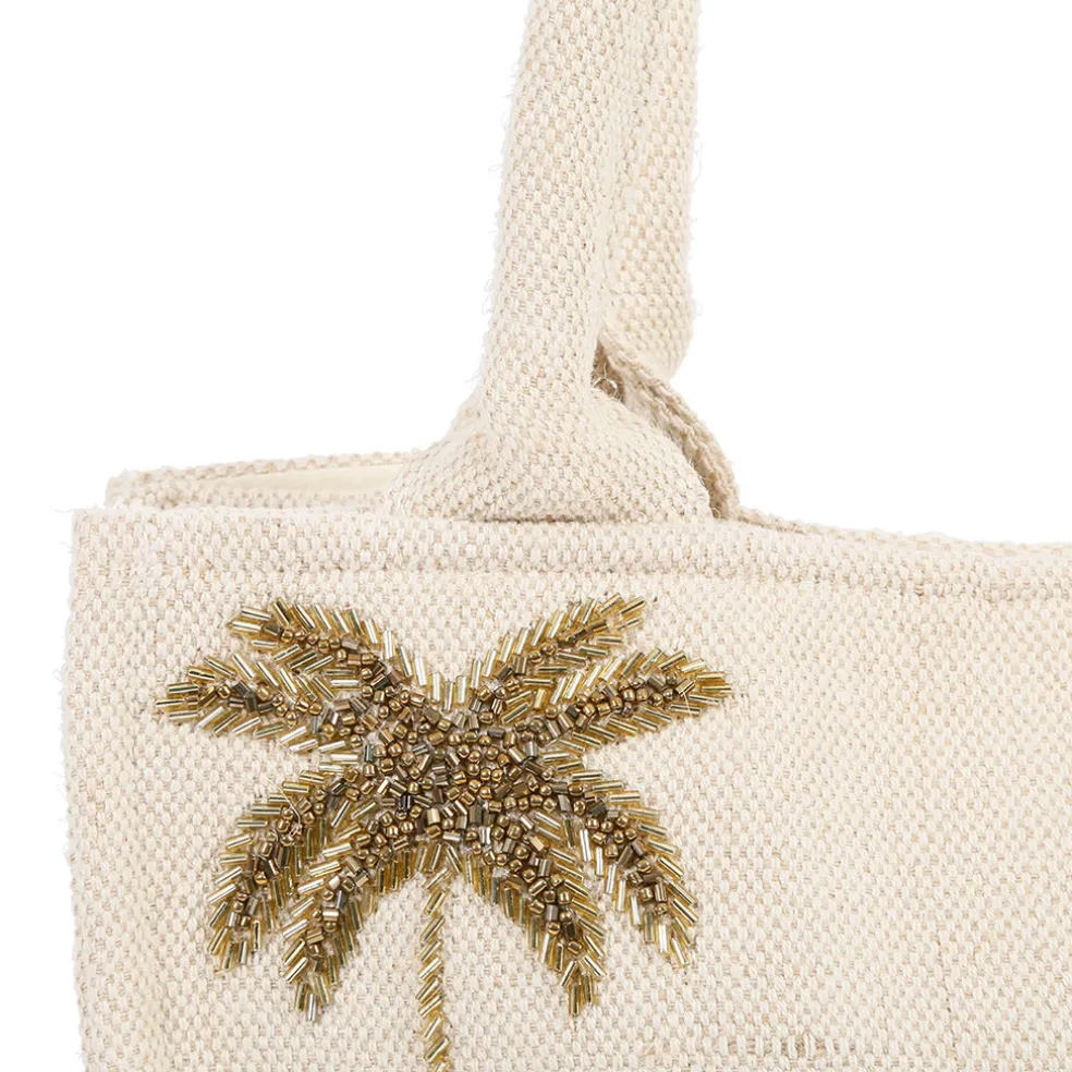 Sac aurore en coton et jute écru - Tropic Etoile