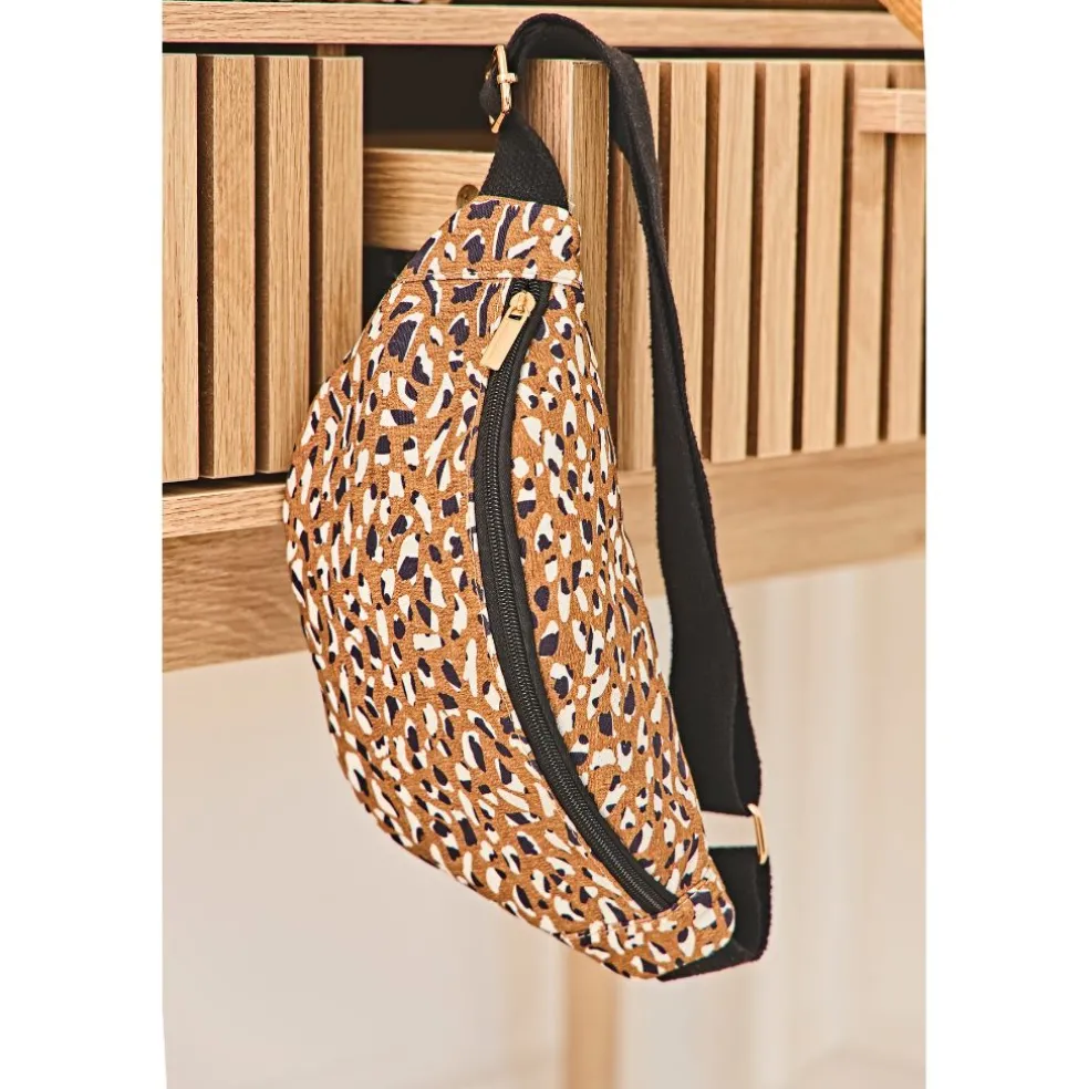 Sac banane en coton brun - Mocoa