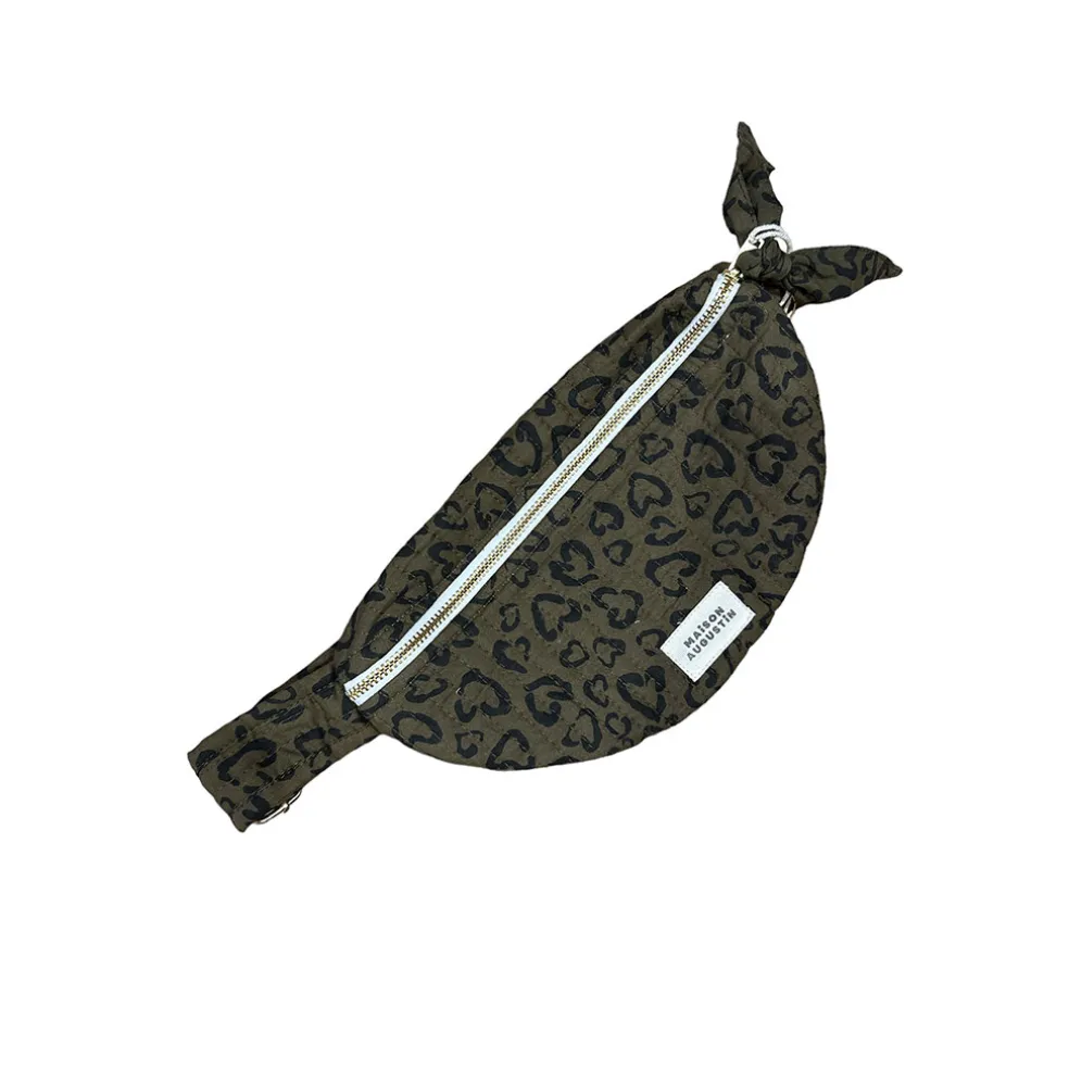 Sac banane enfant kaki - Leo