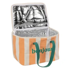 Sac isotherme en coton corail - Palma