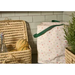 Sac isotherme en coton multicolore - Les fruits