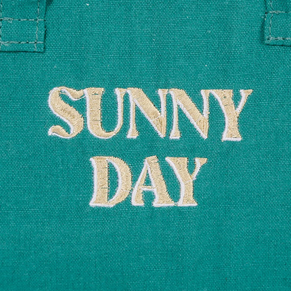 Sac isotherme en tissu émeraude - Lumi