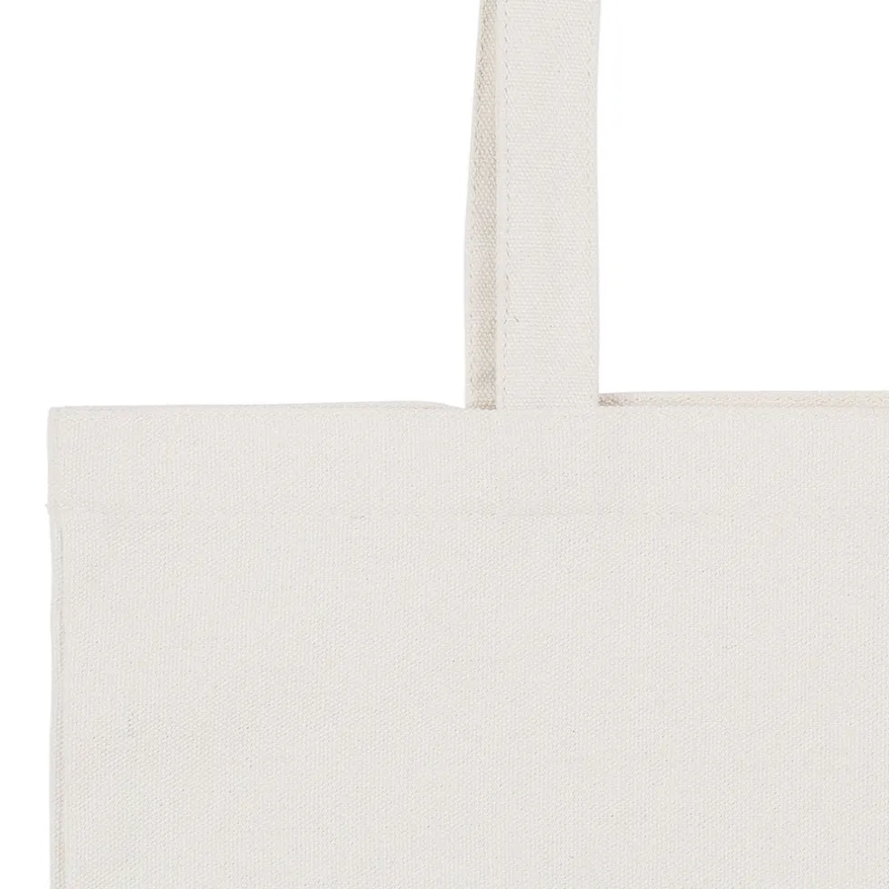 Sac tote bag "More amor" en coton écru - Funky