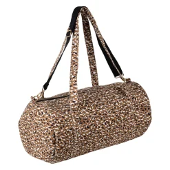 Sac weekend en coton brun - Mocoa