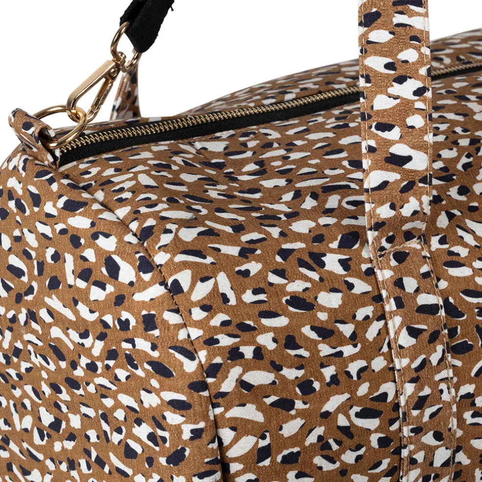 Sac weekend en coton brun - Mocoa