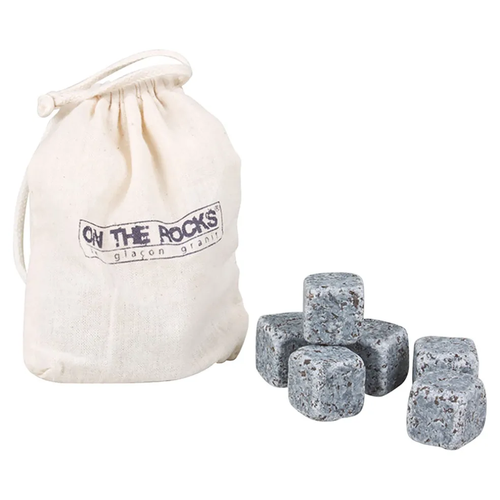 Sachet coton 6 glacons granit