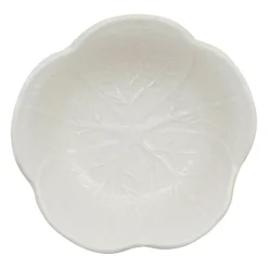 Saladier chou en grès blanc d27cm - Chou