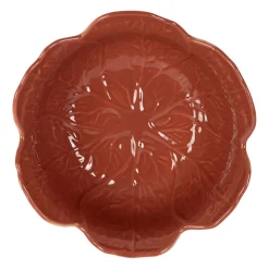Saladier chou en grès rhubarbe d27cm - Chou