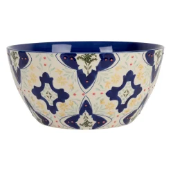 Saladier en grès bleu d23.5cm - Azulejo