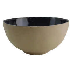 Saladier en grès bleu marine d26cm - Jade