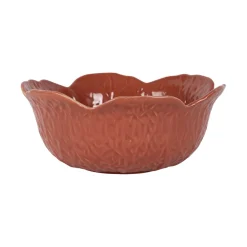 Saladier en grès rhubarbe d22cm - Chou