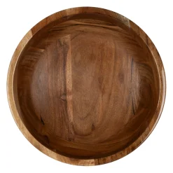 Saladier en manguier kaki d30cm - Bord De Mer