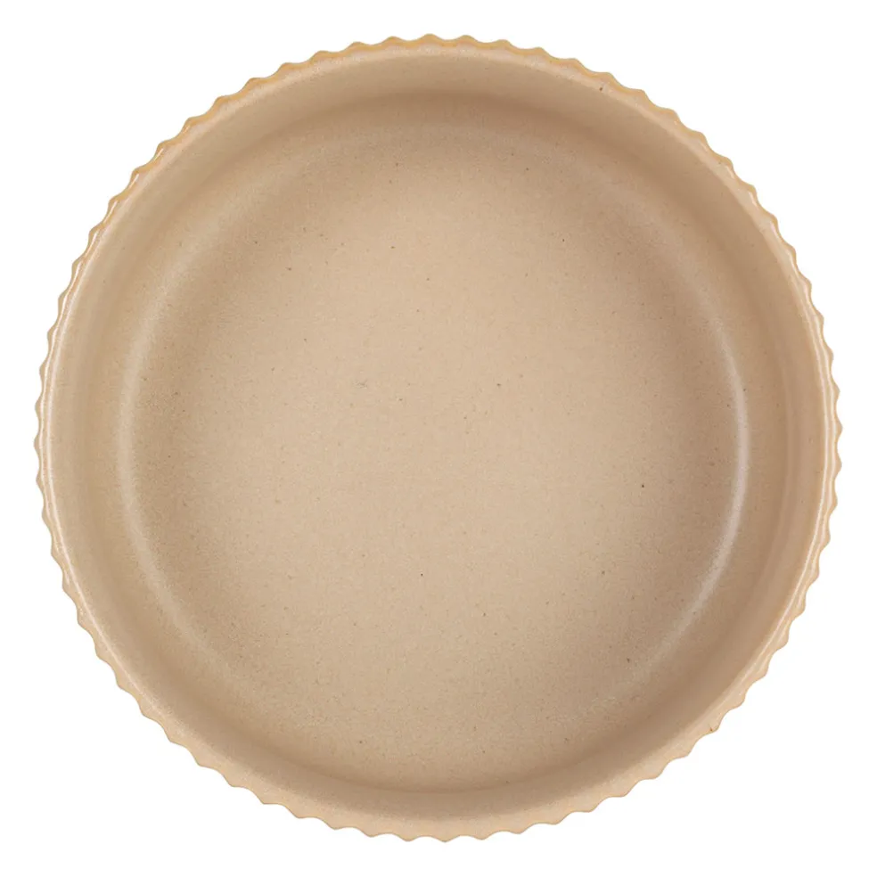 Saladier x2 en grès nude et amande d16cm - Sweet Leaves