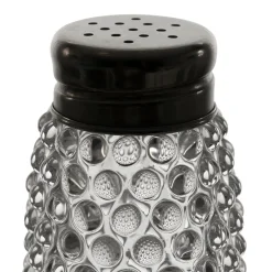 Saliere poivriere en verre -perloa