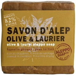 Savon alep olive & laurier 200g