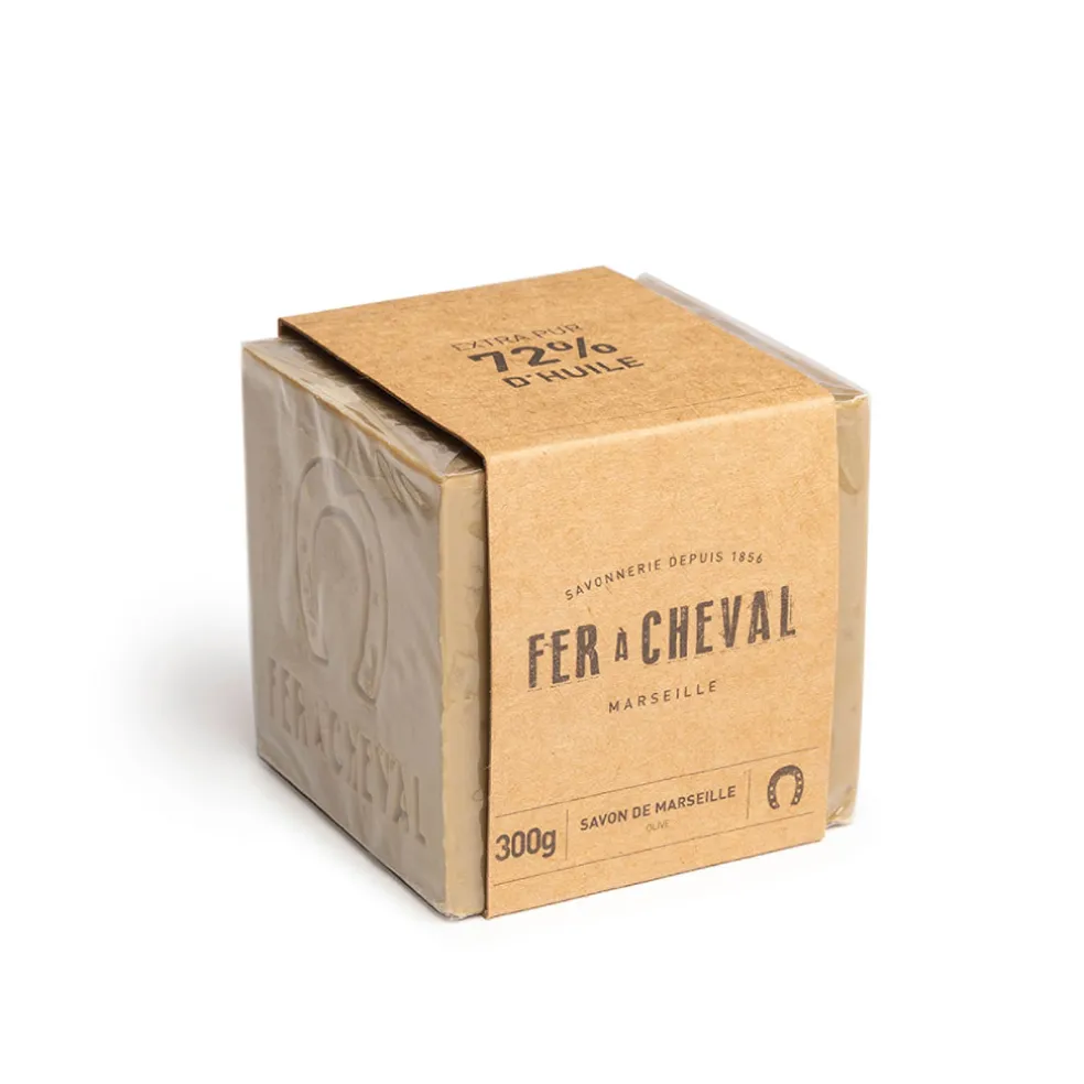 Savon de marseille cube a l'huile d'olive 300g