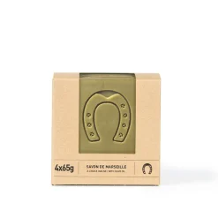 Savon de marseille cube tranche à l'huile d'olive 4x65g