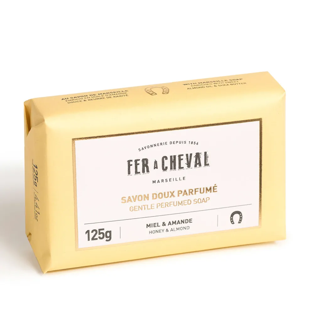 Savon doux parfumé – miel et amande 125g