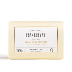 Savon doux parfumé - thé blanc et yuzu 125g