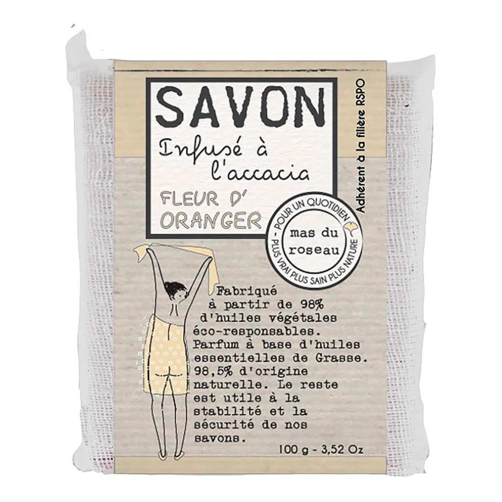 Savonnette parfumée fleur d'oranger 100gr