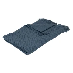 Serviette de bain en coton turquin 160x80cm - Timor