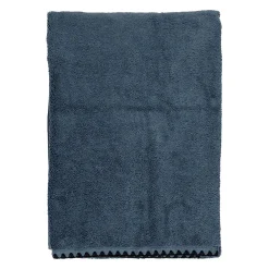 Serviette de bain en coton turquin 140x90cm - Issey