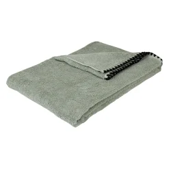 Serviette de bain en coton celadon 70x130cm - Issey