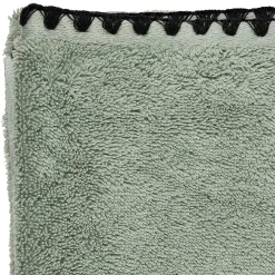 Serviette de douche en coton celadon 90x140cm - Issey
