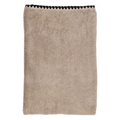 Serviette de douche en coton couleur lin 90X140cm - Issey