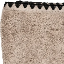 Serviette de douche en coton couleur lin 90X140cm - Issey