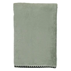 Serviette de toilette invite en coton celadon 30x50cm - Issey