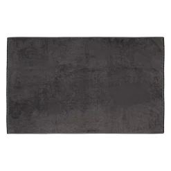 Serviette de toilette issey granit 50x100cm en coton