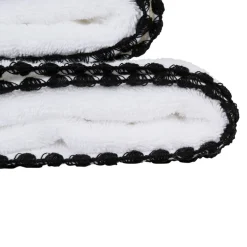 Serviette en coton blanc 30x50cm - Issey