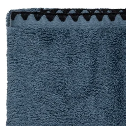 Serviette invite en coton turquin 50x30cm - Issey