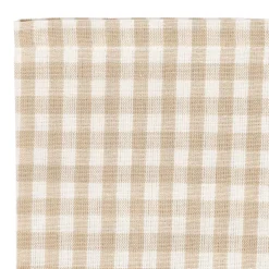 Serviettes x4 beige 40x40cm en coton - appoline