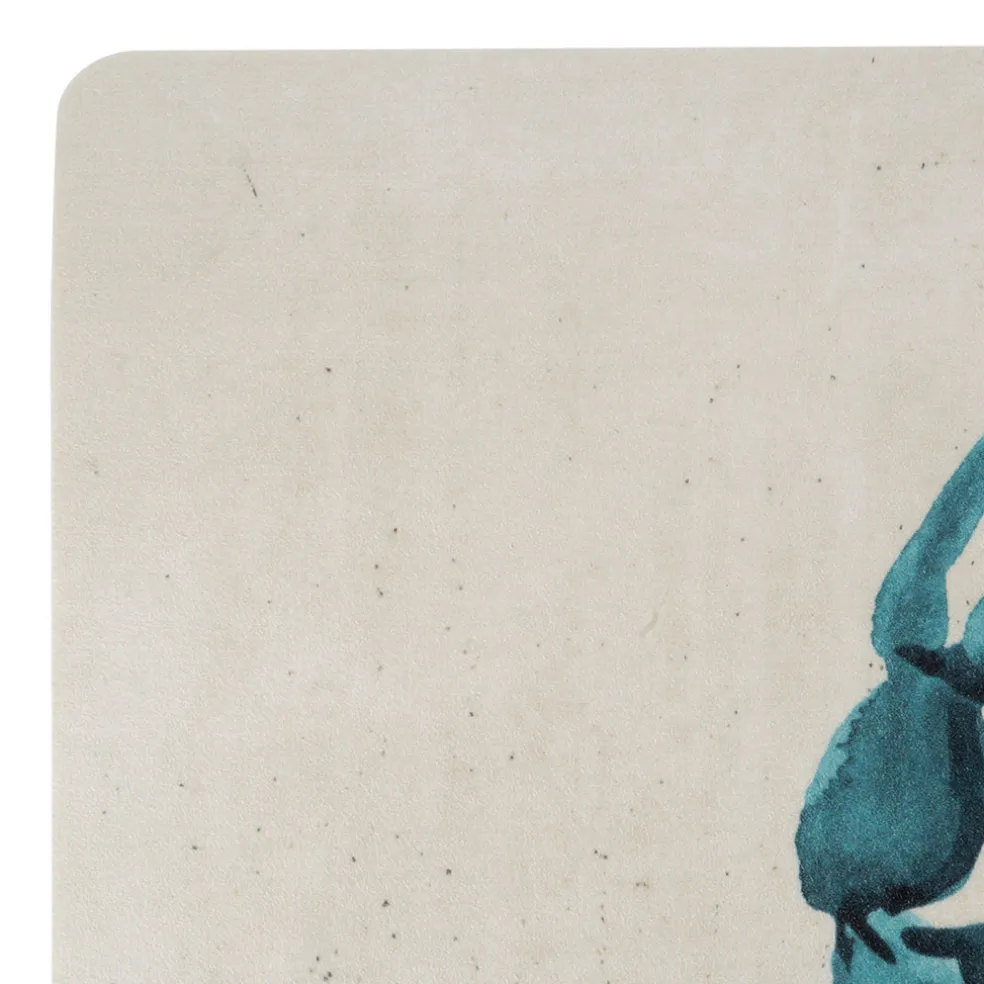 Set de table crabe en vinyle émeraude 30x45cm - Crabe