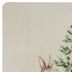 Set de table en vinyle multicolore 45x30cm - Lapins