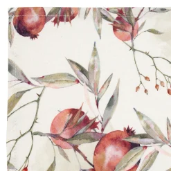 Set de table rectangle en coton naturel motif grenade 50x38cm - Grenadier