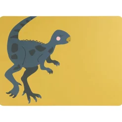 Set de table rectangle jaune Xabi le Xiaosaurus 46x33cm - Kids