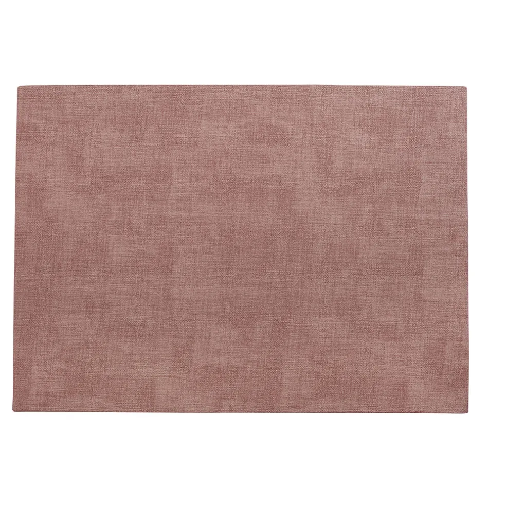 Set de table rectangle saumon 46x33cm - Meli Melo