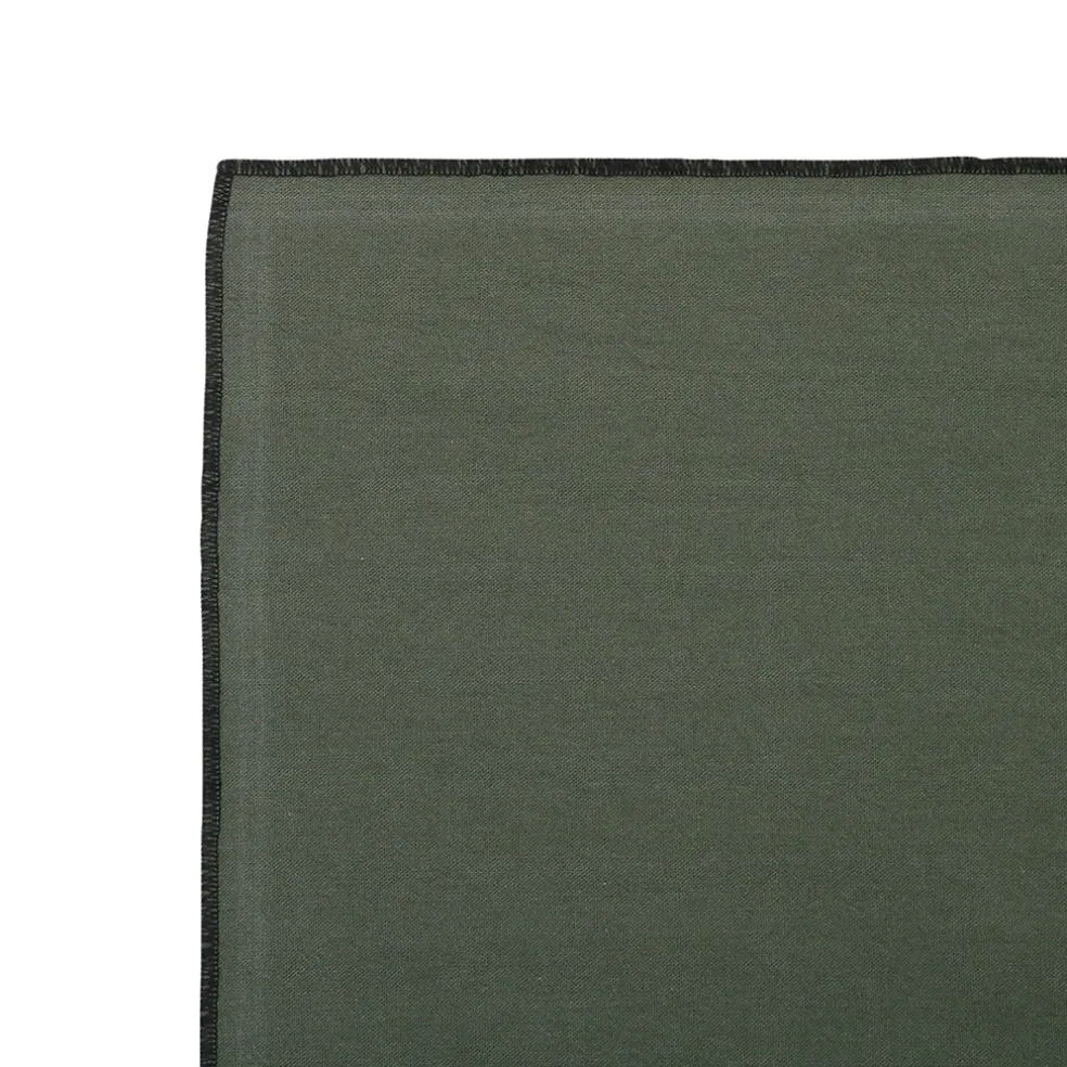 Set table x2 corino thym 50x40cm coton lavé 170g/m2