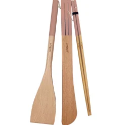 Set ustensiles en bois - Guimauve