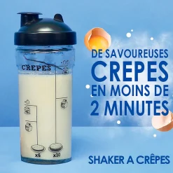 Shaker à crèpes, pancakes et gauffres