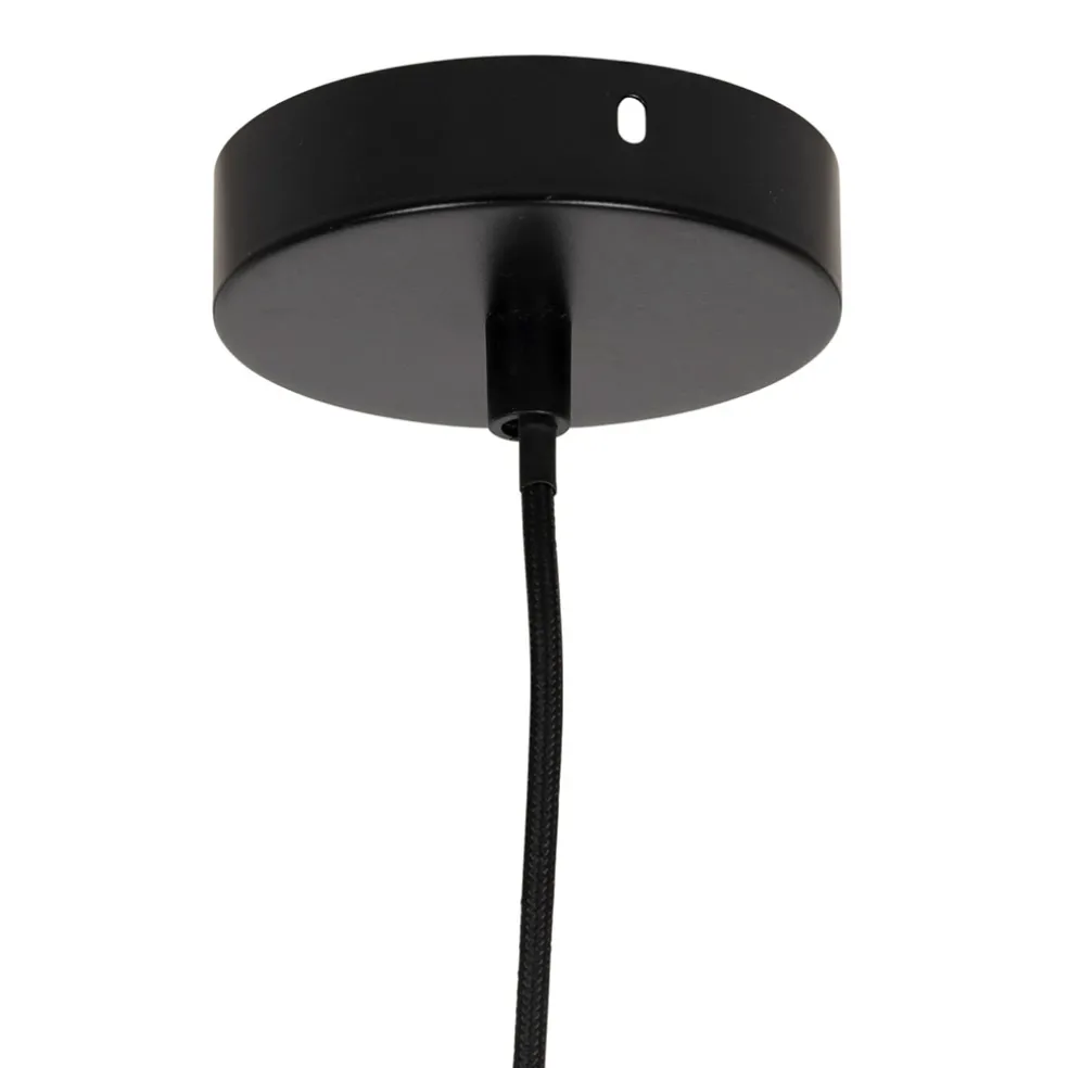 Suspension bouclette écru d70cm