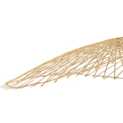 Suspension en bambou et fer naturel 82x80cm - Bambou