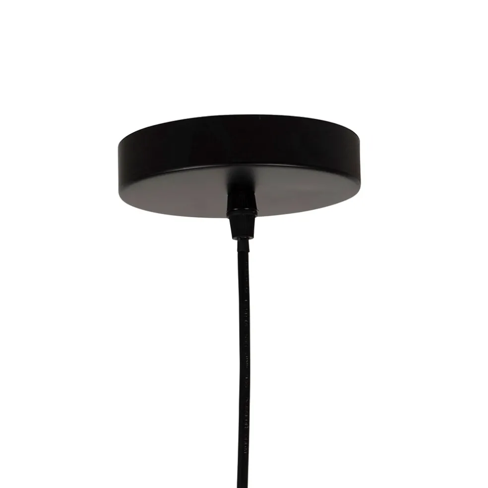 Suspension en corde de papier d41cm naturel - calyp