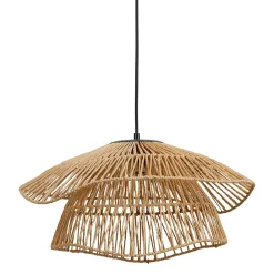 Suspension en corde de papaier d50cm naturel - Calyp