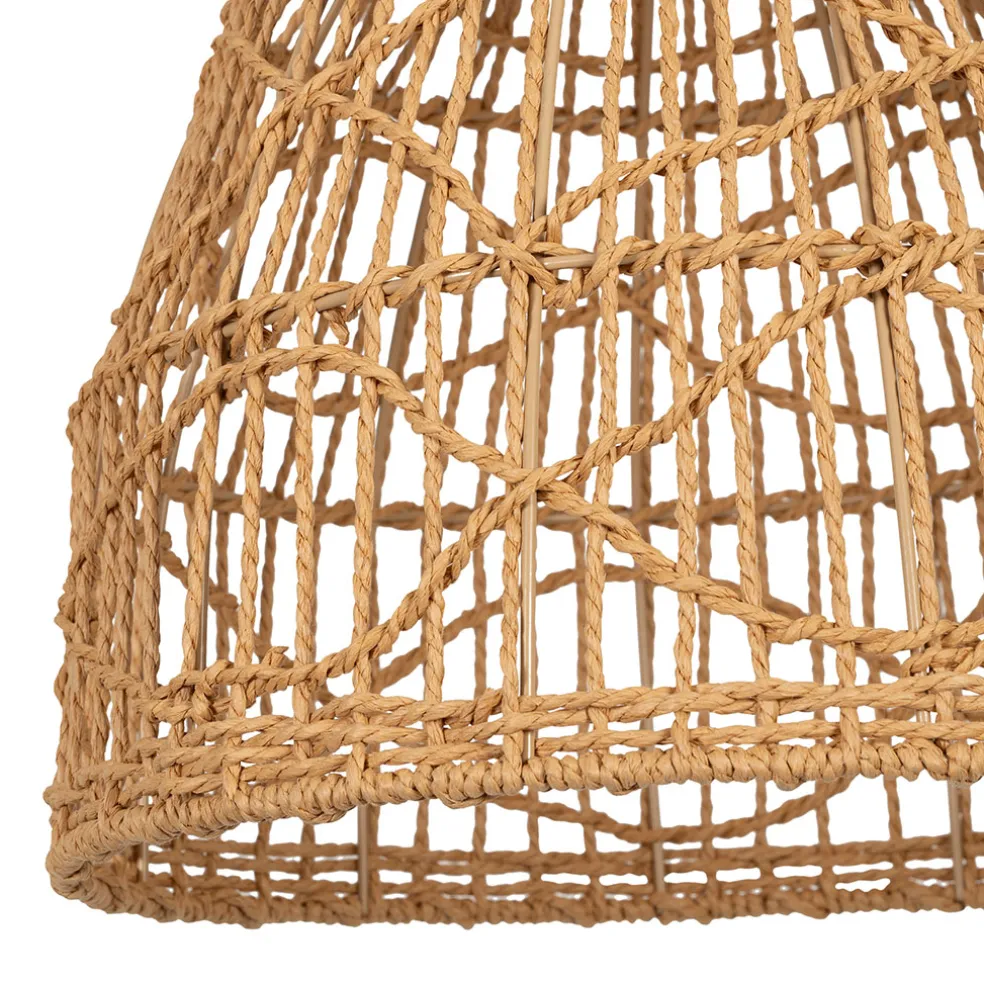 Suspension en corde de papier d38cm - Calyp